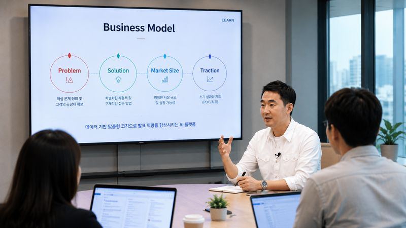 프레젠테이션 전략 · 피치덱 컨설팅
