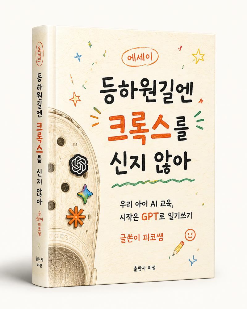 등하원길엔 크록스를 신지 않아