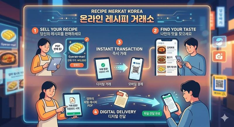 레시피 기반 실전형 창업 교육 플랫폼 대표 이미지